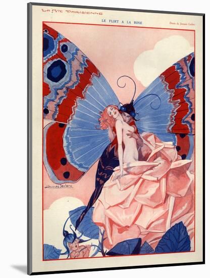 1920s France La Vie Parisienne Magazine Plate-null-Mounted Giclee Print