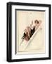 1920s France La Vie Parisienne Magazine Plate-null-Framed Giclee Print