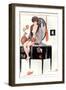 1920s France La Vie Parisienne Magazine Plate-null-Framed Giclee Print