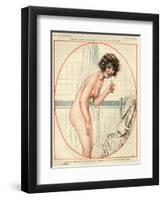 1920s France La Vie Parisienne Magazine Plate-null-Framed Giclee Print