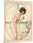 1920s France La Vie Parisienne Magazine Plate-null-Mounted Giclee Print