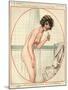 1920s France La Vie Parisienne Magazine Plate-null-Mounted Premium Giclee Print