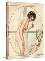 1920s France La Vie Parisienne Magazine Plate-null-Stretched Canvas