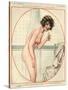 1920s France La Vie Parisienne Magazine Plate-null-Stretched Canvas