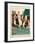 1920s France La Vie Parisienne Magazine Plate-null-Framed Giclee Print