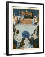 1920s France La Vie Parisienne Magazine Plate-null-Framed Giclee Print