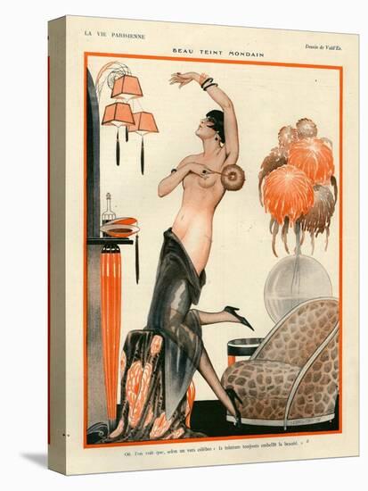 1920s France La Vie Parisienne Magazine Plate-null-Stretched Canvas