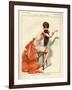 1920s France La Vie Parisienne Magazine Plate-null-Framed Giclee Print