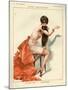 1920s France La Vie Parisienne Magazine Plate-null-Mounted Giclee Print