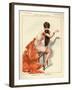 1920s France La Vie Parisienne Magazine Plate-null-Framed Giclee Print