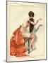 1920s France La Vie Parisienne Magazine Plate-null-Mounted Giclee Print