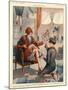 1920s France La Vie Parisienne Magazine Plate-null-Mounted Giclee Print