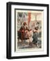 1920s France La Vie Parisienne Magazine Plate-null-Framed Giclee Print