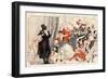 1920s France La Vie Parisienne Magazine Plate-null-Framed Giclee Print