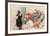 1920s France La Vie Parisienne Magazine Plate-null-Framed Giclee Print