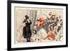 1920s France La Vie Parisienne Magazine Plate-null-Framed Giclee Print