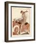 1920s France La Vie Parisienne Magazine Plate-null-Framed Giclee Print