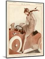 1920s France La Vie Parisienne Magazine Plate-null-Mounted Giclee Print