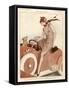 1920s France La Vie Parisienne Magazine Plate-null-Framed Stretched Canvas