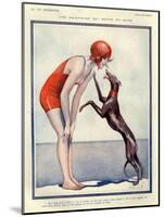 1920s France La Vie Parisienne Magazine Plate-null-Mounted Giclee Print