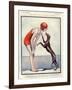 1920s France La Vie Parisienne Magazine Plate-null-Framed Premium Giclee Print