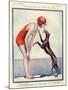 1920s France La Vie Parisienne Magazine Plate-null-Mounted Premium Giclee Print