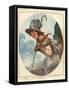 1920s France La Vie Parisienne Magazine Plate-null-Framed Stretched Canvas