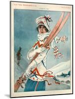 1920s France La Vie Parisienne Magazine Plate-null-Mounted Giclee Print