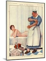 1920s France La Vie Parisienne Magazine Plate-null-Mounted Giclee Print