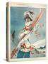 1920s France La Vie Parisienne Magazine Plate-null-Stretched Canvas