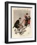 1920s France La Vie Parisienne Magazine Plate-null-Framed Giclee Print