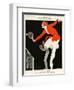 1920s France La Vie Parisienne Magazine Plate-null-Framed Giclee Print