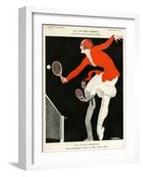 1920s France La Vie Parisienne Magazine Plate-null-Framed Giclee Print