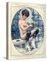 1920s France La Vie Parisienne Magazine Plate-null-Stretched Canvas