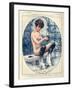 1920s France La Vie Parisienne Magazine Plate-null-Framed Giclee Print