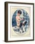 1920s France La Vie Parisienne Magazine Plate-null-Framed Giclee Print