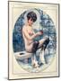 1920s France La Vie Parisienne Magazine Plate-null-Mounted Giclee Print