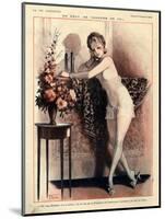 1920s France La Vie Parisienne Magazine Plate-null-Mounted Giclee Print