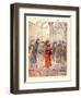 1920s France La Vie Parisienne Magazine Plate-null-Framed Giclee Print