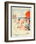 1920s France La Vie Parisienne Magazine Plate-null-Framed Giclee Print