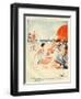 1920s France La Vie Parisienne Magazine Plate-null-Framed Giclee Print