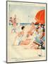 1920s France La Vie Parisienne Magazine Plate-null-Mounted Giclee Print