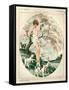 1920s France La Vie Parisienne Magazine Plate-null-Framed Stretched Canvas