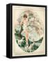 1920s France La Vie Parisienne Magazine Plate-null-Framed Stretched Canvas