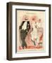 1920s France La Vie Parisienne Magazine Plate-null-Framed Giclee Print