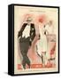 1920s France La Vie Parisienne Magazine Plate-null-Framed Stretched Canvas