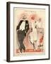 1920s France La Vie Parisienne Magazine Plate-null-Framed Giclee Print