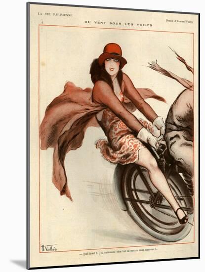 1920s France La Vie Parisienne Magazine Plate-null-Mounted Giclee Print