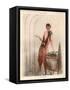 1920s France La Vie Parisienne Magazine Plate-null-Framed Stretched Canvas