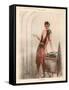 1920s France La Vie Parisienne Magazine Plate-null-Framed Stretched Canvas